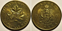 Canada - Provincial Arms and Flowers 1965-68, Shell Oil Token