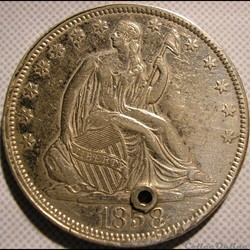 1858 Half Dollar