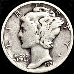 1931 Dime