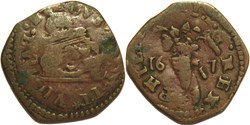 1617 Royaume de Naples, Tornese - Philippe III d'Espagne