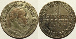 Principality of Lippe - 1 Groschen 1847, Leopold II