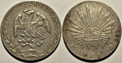 México - 8 Reales 1889 Zacatecas