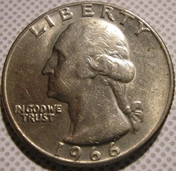 1966 Quarter Dollar