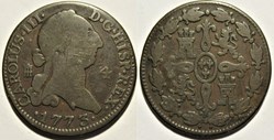 1773 - 4 Maravedis Segovia - Carlos III de España