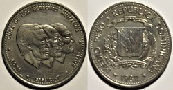 Dominican Republic - 1/2 Peso 1987, Human Rights