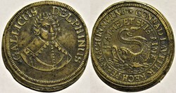 Louis XIV - Le Grand Dauphin, Rechenpfennig ca.1661-68 par C. Lauffer