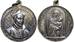 St. Ignace de Loyola - Médaille de Penin à Lyon