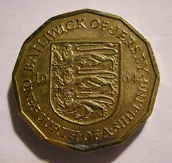 States of Jersey - 1/4 Shilling 1964 - Elizabeth II