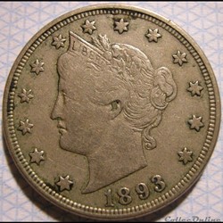 1893 5 Cents