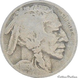1919 Denver 5 Cents - Error