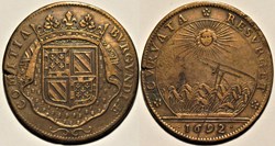 Louis XIV - Jeton 1692 - États de Bourgogne