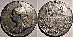 Victoria - 1897 Diamond Jubilee Medallion Heaton - UK