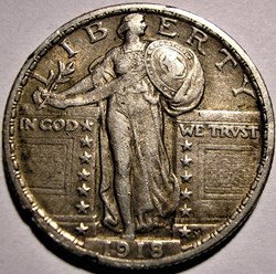 1918 Quarter Dollar