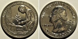 National Historical Park - 2020 S Quarter Dollar - Vermont State