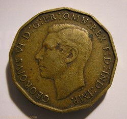 George VI - 3 Pence 1937 - Great Britain