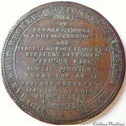 1811 HalfPenny Thomas Wood - Middlesex (ex.2)