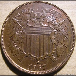 1867 Two Cents