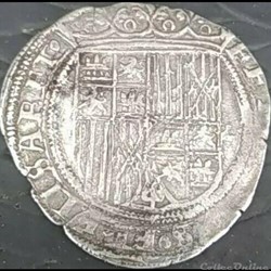ca. 1506-1566 Sevilla 1 Real - Isabel de Castilla & Fernando de Aragon