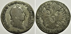 1826 Wien 3 Kreuzer - Franz I of Austria