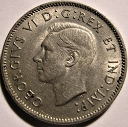 George VI - Five Cents 1942