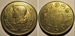 Europa - 1 Écu 12 Pays 1993