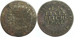 Franz Arnold - 1/12 Thaler 1714, Bishopric of Paderborn