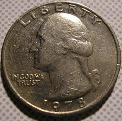 1978 quarter no mint mark