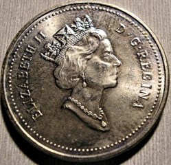 Elizabeth II - 5 Cents 1994