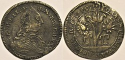George II of Great Britain - c.1758-60 Rechenpfennig by C. Reich