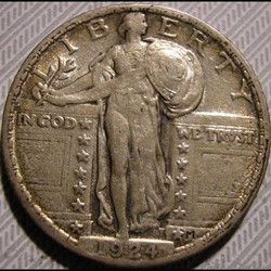 1924 Quarter Dollar