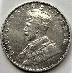 George V - One Rupee 1912 Bombay - British India