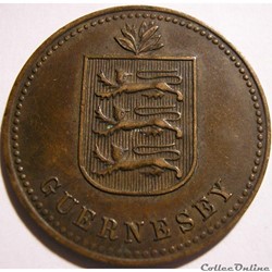 States of Guernsey - 4 Doubles 1914 H
