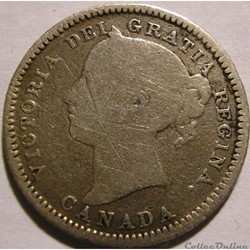 Victoria - 10 Cents 1882 Heaton
