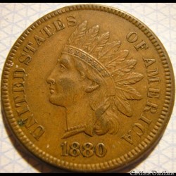 1880 One Cent