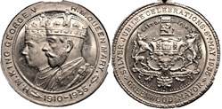 George V & Mary - 1935 Silver Jubilee, Salford, UK