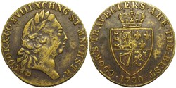 George III - Cook & Co, 1730 Token Spade Guinea - Manchester, UK