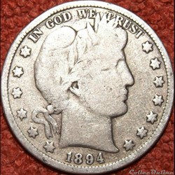 1894 San Francisco Half $