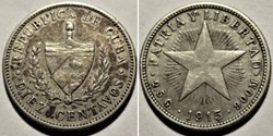 Cuba - 10 Centavos 1915