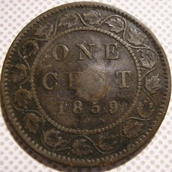 Victoria - One Cent 1859 (ex.2)