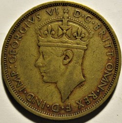 George VI - Two Shillings 1939 KN - West Africa