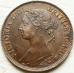 Victoria - One Farthing 1891 - Kingdom of Great Britain
