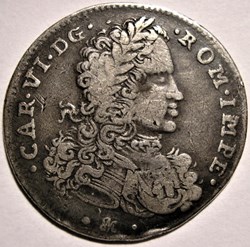 1716 Regno di Napoli, 1 Tari - Carlo VI d'Absurgo