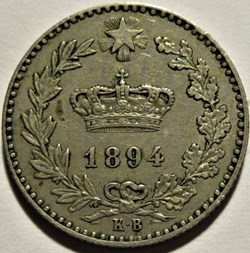 1894 Royaume d'Italie, 20 Centesimi, Berlin - Umberto I
