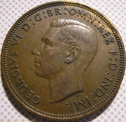 George VI - Half Penny 1938 - UK