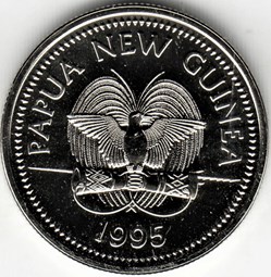 Papua New Guinea - 10 Toea 1995
