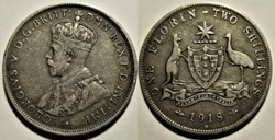George V - One Florin 1918 Melbourne - Australia