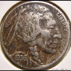 1936 5 Cents