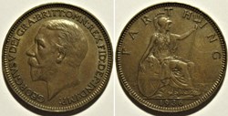 George V - Farthing 1936 - Great Britain (ex.2)