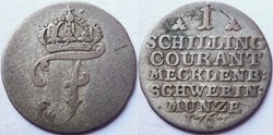 Friedrich the Pious - 1 Schilling 1767- Duchy of Mecklenburg-Schwerin