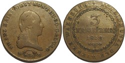 Franz I - 3 Kreutzer 1812 Kremnica - Austrian Empire